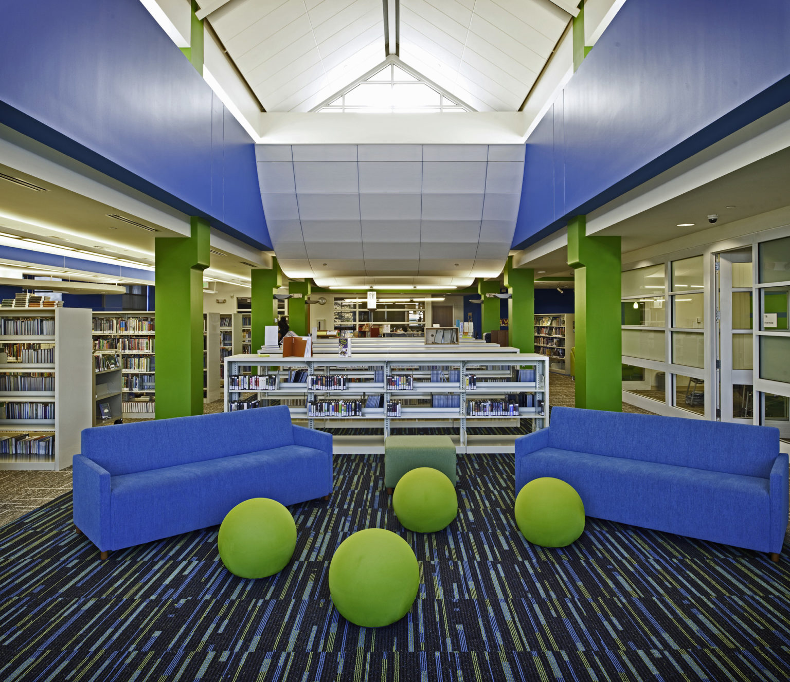 Johnson County Library, Leawood Pioneer Branch Library Renovation and 